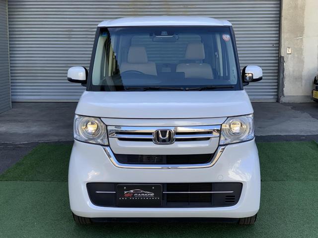 Ｎ－ＢＯＸ Ｌ・ターボ　１オーナー　ホンダセンシング　前後ドラレコ　両側電動パワスラ　純正８型ナビ　フリップダウンモニター　衝突軽減　クルコン　シートヒーター（4枚目）
