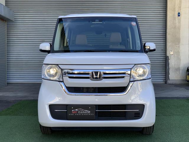 Ｎ－ＢＯＸ Ｌ・ターボ　１オーナー　ホンダセンシング　前後ドラレコ　両側電動パワスラ　純正８型ナビ　フリップダウンモニター　衝突軽減　クルコン　シートヒーター（5枚目）