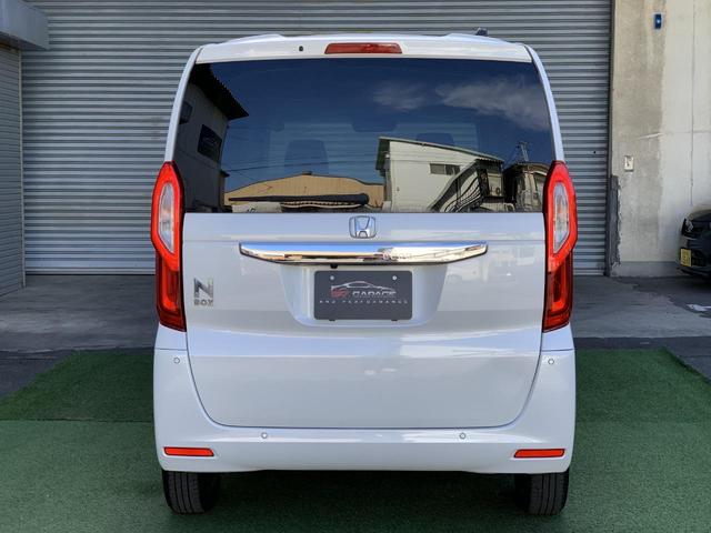 Ｎ－ＢＯＸ Ｌ・ターボ　１オーナー　ホンダセンシング　前後ドラレコ　両側電動パワスラ　純正８型ナビ　フリップダウンモニター　衝突軽減　クルコン　シートヒーター（10枚目）