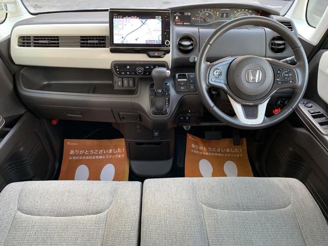 Ｎ－ＢＯＸ Ｌ・ターボ　１オーナー　ホンダセンシング　前後ドラレコ　両側電動パワスラ　純正８型ナビ　フリップダウンモニター　衝突軽減　クルコン　シートヒーター（17枚目）