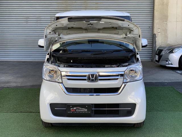 Ｎ－ＢＯＸ Ｌ・ターボ　１オーナー　ホンダセンシング　前後ドラレコ　両側電動パワスラ　純正８型ナビ　フリップダウンモニター　衝突軽減　クルコン　シートヒーター（57枚目）