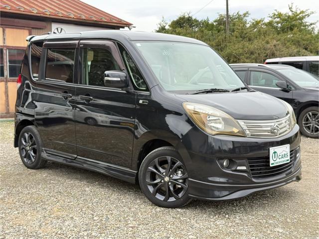 ソリオ ブラック&ホワイトII 特別仕様車 純正フルエアロ フルセグTV DVD エンジンスターター シートヒーター 電動スライドドア ビルトインETC 専用15インチアルミホイール スマートキー リアスポイラー プッシュスタート(11枚目)