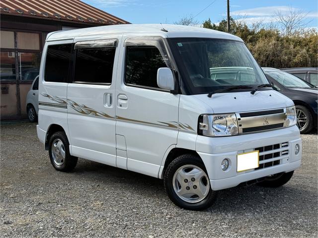 タウンボックス ＲＸ　令８年１１月　４ＷＤ　ターボ　４ＡＴ　オートマ　ナビフルセグＤＶＤ　Ｂｌｕｅｔｏｏｔｈ　パール　両側スライドドア　キーレス　ＥＴＣ　ＬＥＤヘッド　純正１３インチアルミ　フォグライト　プライバシーガラス（10枚目）