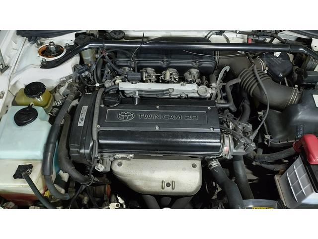 カリーナ ＧＴ　後期型　純正６速ミッション　車高調　アドバンレーシング１７インチ　４Ａ－ＧＥ　４気筒２０バルブ　１６００ＣＣ最終型（20枚目）