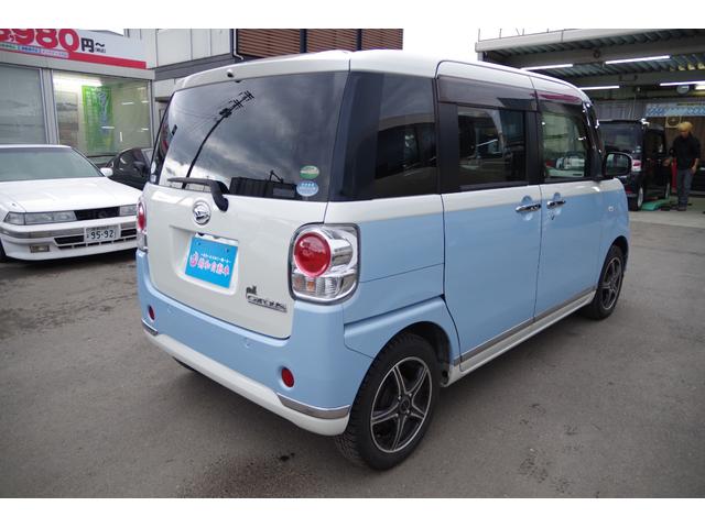 ムーヴキャンバス Ｘメイクアップ　ＳＡＩＩＩ　ＥＴＣ　バックカメラ　両側スライドドア　ＴＶ　衝突被害軽減システム　オートマチックハイビーム　スマートキー　アイドリングストップ　電動格納ミラー　ベンチシート　ＣＶＴ　盗難防止システム　ＡＢＳ　ＥＳＣ（16枚目）