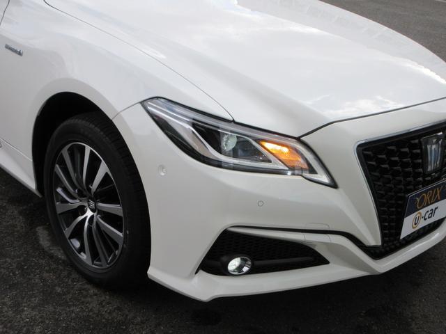 クラウンハイブリッド Ｓ　Ｃパッケージ　Ｆｏｕｒ　衝突被害軽減システム　ＥＴＣ　全方位カメラ　パーキングアシスト　ナビ　フルセグＴＶ　Ｂｌｕｅｔｈｏｏｔ　ＤＶＤ　ＵＳＢ　１００Ｖ電源　パワーシートヒーター　ステアリングヒーター　ＬＥＤヘッドライト（38枚目）