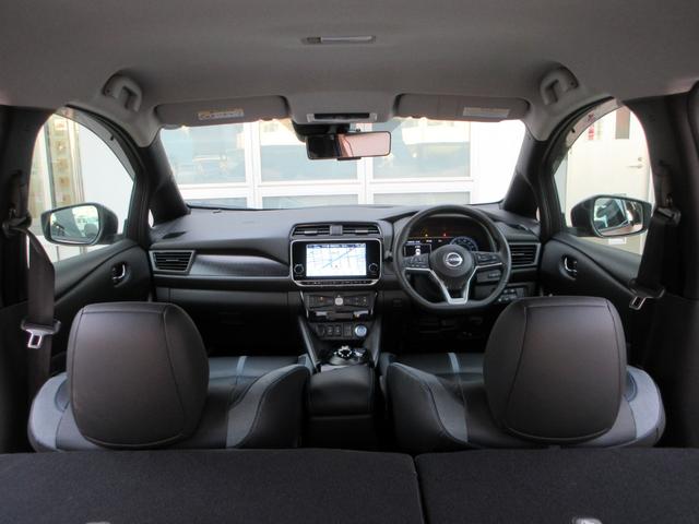 リーフ ｅ＋　Ｇ　ナビ　全方位カメラ　パーキングアシスト　フルセグＴＶ　Ｂｌｕｅｔｏｏｔｈ　ＵＳＢ　革シートヒーター　衝突被害軽減システム　プロパイロット　ＥＴＣ２．０　ドライブレコーダー　ブラインドスポットモニター（34枚目）