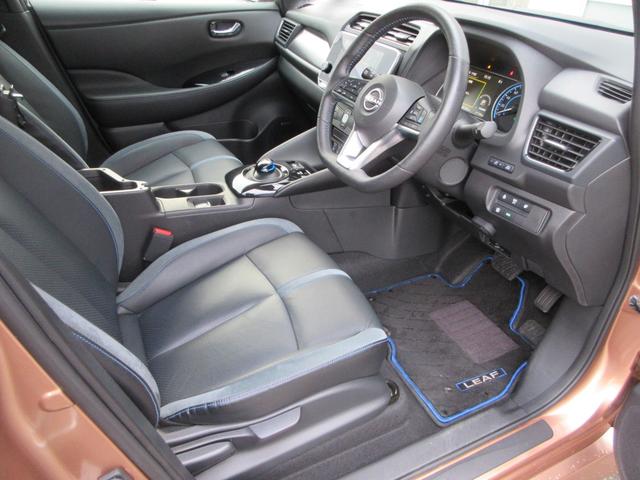 リーフ ｅ＋　Ｇ　ナビ　全方位カメラ　パーキングアシスト　フルセグＴＶ　Ｂｌｕｅｔｏｏｔｈ　ＵＳＢ　革シートヒーター　衝突被害軽減システム　プロパイロット　ＥＴＣ２．０　ドライブレコーダー　ブラインドスポットモニター（37枚目）