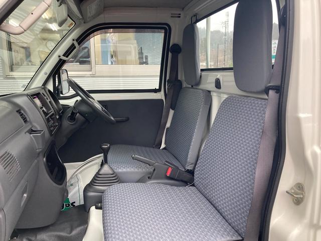 ハイゼットトラック エアコン・パワステ　スペシャル　禁煙車輛ルームクリーニング除菌済　荷台ボディーマット　荷台パネルカバー　ガードフレームプロテクター　ゲートチェーン　ＣＤ／ＡＭ／ＦＭデッキ（6枚目）