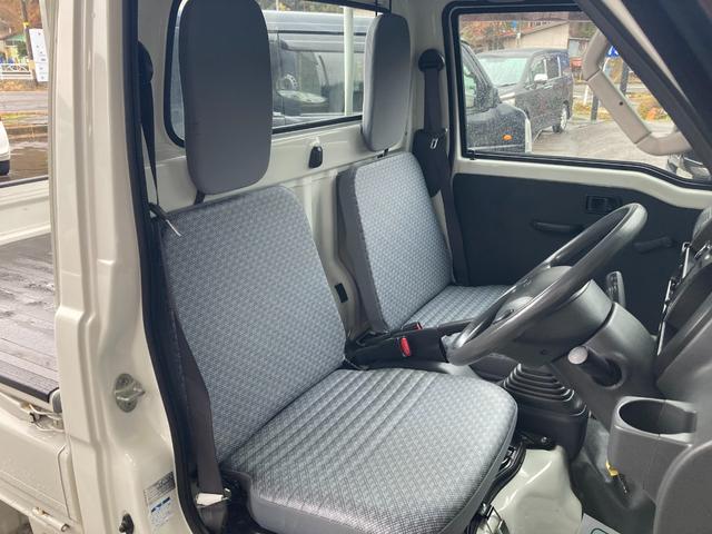 ハイゼットトラック エアコン・パワステ　スペシャル　禁煙車輛ルームクリーニング除菌済　荷台ボディーマット　荷台パネルカバー　ガードフレームプロテクター　ゲートチェーン　ＣＤ／ＡＭ／ＦＭデッキ（7枚目）