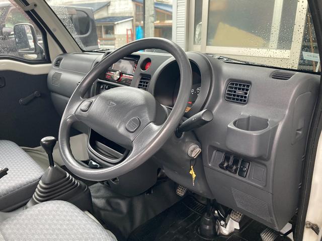 ハイゼットトラック エアコン・パワステ　スペシャル　禁煙車輛ルームクリーニング除菌済　荷台ボディーマット　荷台パネルカバー　ガードフレームプロテクター　ゲートチェーン　ＣＤ／ＡＭ／ＦＭデッキ（12枚目）