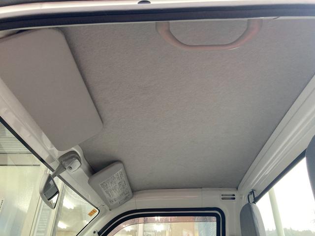 ハイゼットトラック エアコン・パワステ　スペシャル　禁煙車輛ルームクリーニング除菌済　荷台ボディーマット　荷台パネルカバー　ガードフレームプロテクター　ゲートチェーン　ＣＤ／ＡＭ／ＦＭデッキ（16枚目）