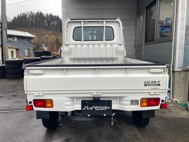 ハイゼットトラック エアコン・パワステ　スペシャル　禁煙車輛ルームクリーニング除菌済　荷台ボディーマット　荷台パネルカバー　ガードフレームプロテクター　ゲートチェーン　ＣＤ／ＡＭ／ＦＭデッキ（24枚目）