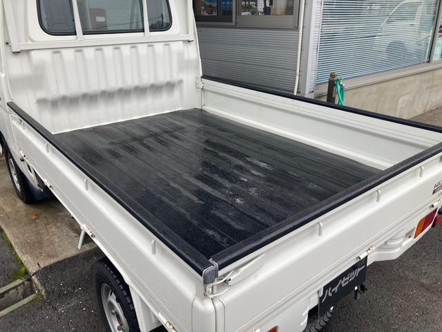ハイゼットトラック エアコン・パワステ　スペシャル　禁煙車輛ルームクリーニング除菌済　荷台ボディーマット　荷台パネルカバー　ガードフレームプロテクター　ゲートチェーン　ＣＤ／ＡＭ／ＦＭデッキ（29枚目）