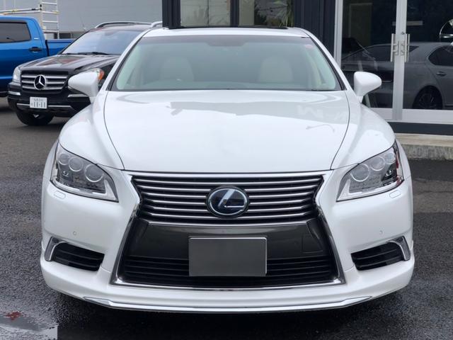 LS600h バージョンCーIパケ 白革 SR プリクラ(3枚目)
