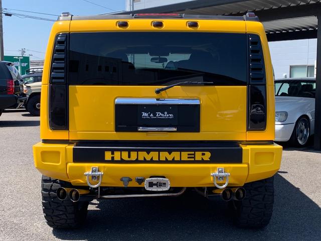 ハマーＨ２ ラグジュアリーパッケージ　新車並行／ＭＫＷ２０インチ／ＮＩＴＴＯマッドタイヤ／ワンオフ４本出しマフラー／新品ＬＥＤヘッドライト／ＨＤＤナビＴＶ／バックカメラ（10枚目）