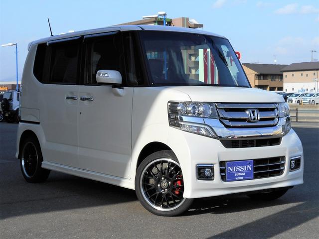 Ｎ－ＢＯＸカスタム Ｇターボ　４ＷＤ　Ｌパッケージ　ワンセグナビ　両側電動ドア（33枚目）