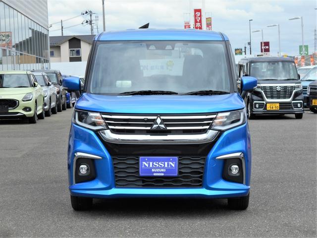 デリカＤ：２ ハイブリッドＭＺ　４ＷＤ　レンタＵＰ　全方位カメラ　社外ナビ　Ｂｌｕｅｔｏｏｔｈ　両側電動スライドドア　プッシュスタート　シートヒーター　オートエアコン　オートライト　ＥＴＣ　ドライブレコーダー　衝突被害軽減システム　横滑り防止機能（38枚目）