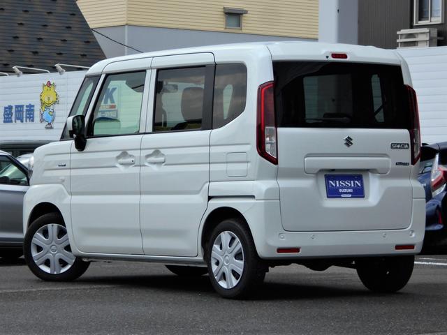 スペーシア ＨＹＢＲＩＤ　Ｇ　４ＷＤ　レンタＵＰ　フルセグナビ　Ｂカメラ　Ｂｌｕｅｔｏｏｔｈ対応　両側スライドドア　プッシュスタート　シートヒーター　オートエアコン　オートライト　ＥＴＣ　衝突被害軽減システム　アイドリングストップ　横滑り防止機能　盗難防止システム（37枚目）