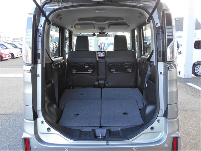 スペーシアカスタム カスタム　ＨＹＢＲＩＤ　ＸＳターボ　４ＷＤ　８インチナビ　バックカメラ　両側電動スライドドア　プッシュスタート　両席シートヒーター　オートエアコン　オートライト　ＥＴＣ　前方ドライブレコーダー　衝突被害軽減システム　アイドリングストップ　横滑り防止機能（34枚目）