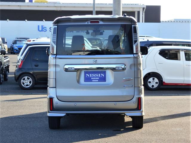 スペーシアカスタム カスタム　ＨＹＢＲＩＤ　ＸＳターボ　４ＷＤ　８インチナビ　バックカメラ　両側電動スライドドア　プッシュスタート　両席シートヒーター　オートエアコン　オートライト　ＥＴＣ　前方ドライブレコーダー　衝突被害軽減システム　アイドリングストップ　横滑り防止機能（42枚目）