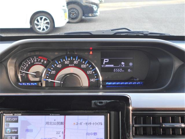 ワゴンRカスタムZ HYBRID ZX 4WD ワンセグナビ Bluetooth対応 プッシュスタート シートヒーター オートエアコン オートライト 衝突被害軽減システム アイドリングストップ 横滑り防止機能 盗難防止システム アダプティブクルーズコントロール(6枚目)