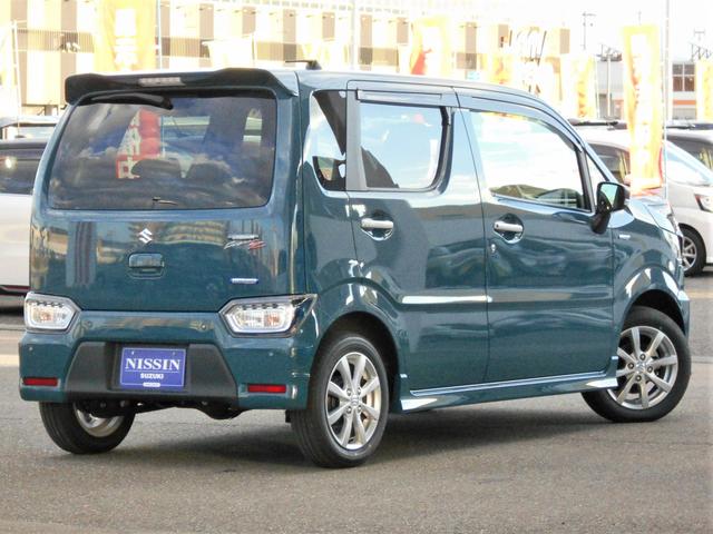 ワゴンRカスタムZ HYBRID ZX 4WD ワンセグナビ Bluetooth対応 プッシュスタート シートヒーター オートエアコン オートライト 衝突被害軽減システム アイドリングストップ 横滑り防止機能 盗難防止システム アダプティブクルーズコントロール(40枚目)