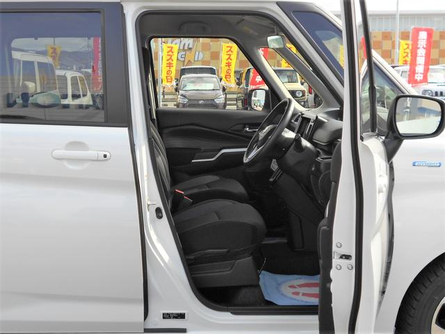 乗り心地のよい運転席