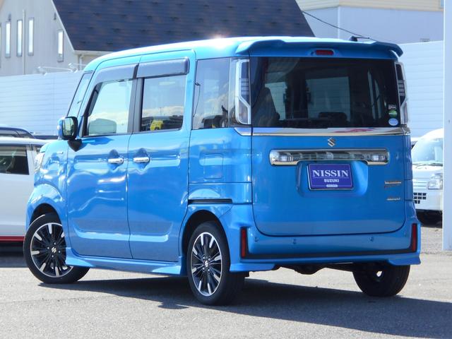 スペーシアカスタム カスタム　ＨＹＢＲＩＤ　ＸＳ　４ＷＤ　ワンセグナビ　ドラレコ　両側電動スライドドア　プッシュスタート　シートヒーター　オートエアコン　オートライト　衝突被害軽減システム　アイドリングストップ　横滑り防止機能　ヘッドアップディスプレイ（40枚目）