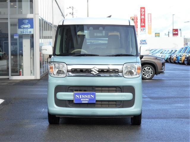 スペーシア ハイブリッドX 2WD CDオーディオ 両側電動スライドドア プッシュスタート 運転席シートヒーター オートエアコン オートライト 衝突被害軽減システム アイドリングストップ 横滑り防止機能 盗難防止システム アダプティブクルーズコントロール(33枚目)