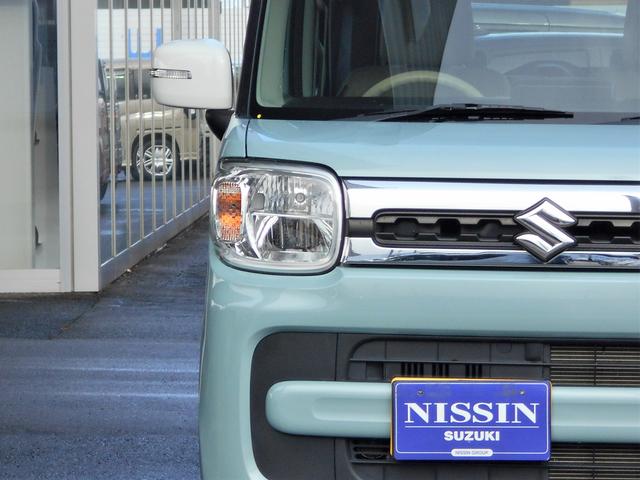 スペーシア ハイブリッドX 2WD CDオーディオ 両側電動スライドドア プッシュスタート 運転席シートヒーター オートエアコン オートライト 衝突被害軽減システム アイドリングストップ 横滑り防止機能 盗難防止システム アダプティブクルーズコントロール(38枚目)