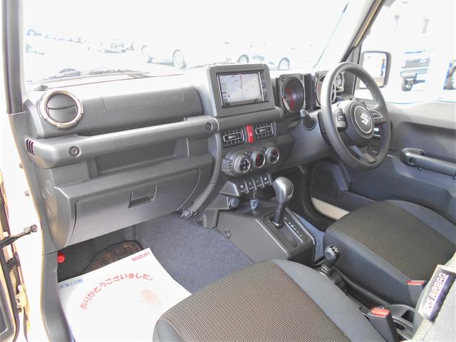 ジムニー XC 4WD フルセグナビ ETC クルーズコントロール Bluetooth対応 プッシュスタート 両席シートヒーター オートエアコン オートライト 衝突被害軽減システム アイドリングストップ 横滑り防止機能 盗難防止システム ステアリングリモコン(36枚目)