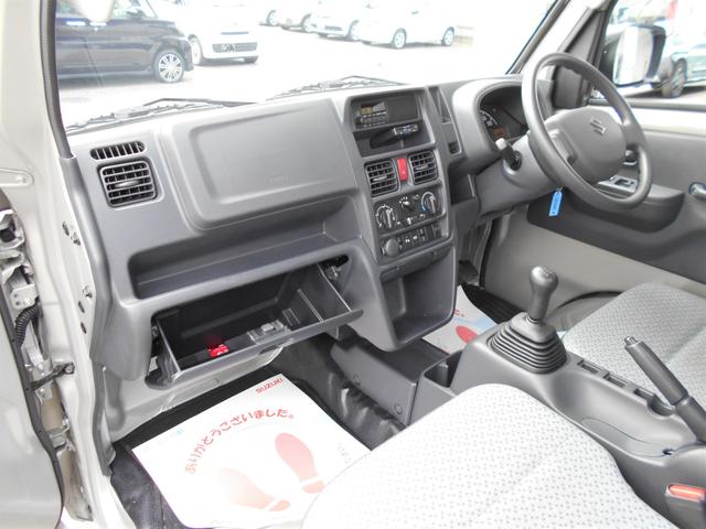 キャリイトラック ＫＣエアコン・パワステ　４ＷＤ　マニュアル５速　ＥＴＣ　エアコン　オートライト　衝突被害軽減システム　アイドリングストップ　横滑り防止機能　キーレスエントリー（22枚目）