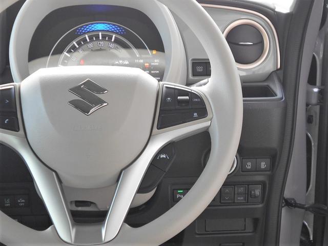 ワゴンＲスマイル ＨＹＢＲＩＤ　Ｘ　４ＷＤ　全方位カメラ　純正９インチナビ　スズキコネクト対応通信機装着車　両側電動スライドドア　プッシュスタート　両席シートヒーター　オートエアコン　オートライト　衝突被害軽減システム　アイドリングストップ　横滑り防止機能　盗難防止システム（13枚目）