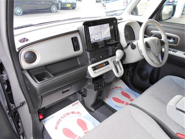 ワゴンＲスマイル ＨＹＢＲＩＤ　Ｘ　４ＷＤ　全方位カメラ　純正９インチナビ　スズキコネクト対応通信機装着車　両側電動スライドドア　プッシュスタート　両席シートヒーター　オートエアコン　オートライト　衝突被害軽減システム　アイドリングストップ　横滑り防止機能　盗難防止システム（36枚目）