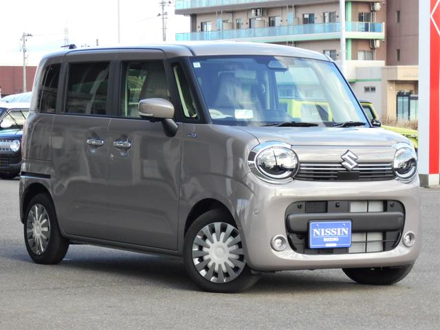 ワゴンＲスマイル ＨＹＢＲＩＤ　Ｘ　４ＷＤ　全方位カメラ　純正９インチナビ　スズキコネクト対応通信機装着車　両側電動スライドドア　プッシュスタート　両席シートヒーター　オートエアコン　オートライト　衝突被害軽減システム　アイドリングストップ　横滑り防止機能　盗難防止システム（39枚目）