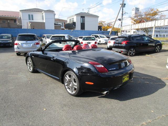 SC SC430 赤革シート マークレビンソン クルーズコントロール 電動オープン シートヒーター 純正ナビ パワーシート 18インチアルミ HIDライト(6枚目)