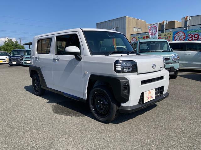 タフト Ｘ　４ＷＤ　届出済未使用車　コーナーセンサー　電動パーキングブレーキ　オートブレーキホールド　衝突被害軽減装置　横滑り防止装置　アイドリングストップ　プッシュスタート（29枚目）