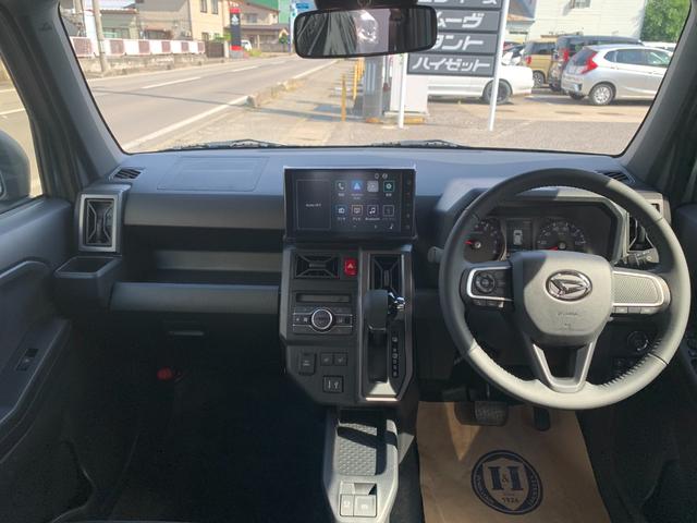 タフト Ｇターボ　ダーククロムベンチャー　届出済未使用車　スマートアシスト　４ＷＤ　バックカメラ　ＨＤＭＩ端子　ＵＳＢ端子　シートヒーター　ＬＥＤヘッドライト・フォグランプ　プッシュスタート　純正ホイール（14枚目）