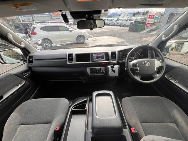 ハイエースワゴン ＧＬ　ＷエアＢ　衝突安全ボディ　Ａライト　４ＷＤ車　ダブルエアコン　キーレスエントリー　１００Ｖ　横滑り防止　ＡＢＳ　パワステ　ドライブレコーダー　オートマチックハイビーム　セキュリティー　定期点検記録簿（4枚目）