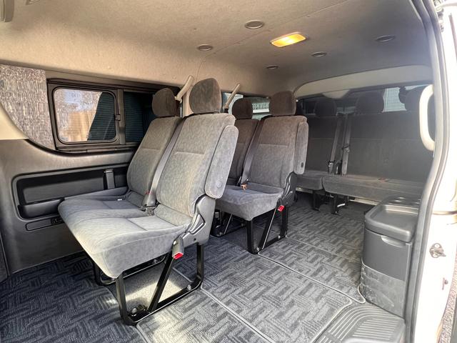 ハイエースワゴン ＧＬ　ＷエアＢ　衝突安全ボディ　Ａライト　４ＷＤ車　ダブルエアコン　キーレスエントリー　１００Ｖ　横滑り防止　ＡＢＳ　パワステ　ドライブレコーダー　オートマチックハイビーム　セキュリティー　定期点検記録簿（31枚目）