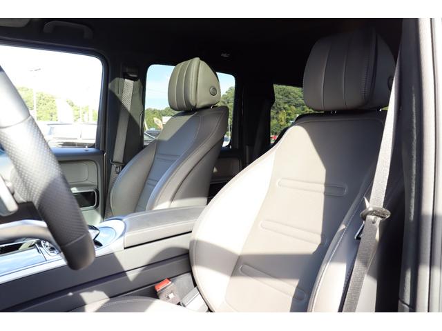 Ｇクラス Ｇ４００ｄ　ＡＭＧライン　Ｇマヌファクトゥーアプログラム　ＡＭＧラインパッケージ　ラグジュアリーパッケージ　１オーナー車　左ハンドル　チタニウムグレーインテリア　純正ドライブレコーダー　ラッピング　ホイールカスタムペイント施工（35枚目）