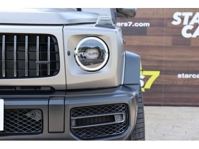Ｇクラス Ｇ６３　２０ｔｈＡｎｎｉｖｅｒｓａｒｙ／国内１００台限定特別仕様車／左ハンドル／ナイトＰＫＧ／スライディングルーフ／Ｂｕｒｍｅｓｔｅｒサウンド／ＢＲＡＢＵＳマフラー／Ｈｙｐｅｒ　ｆｏｒｇｅｄ２４インチアルミ／（4枚目）