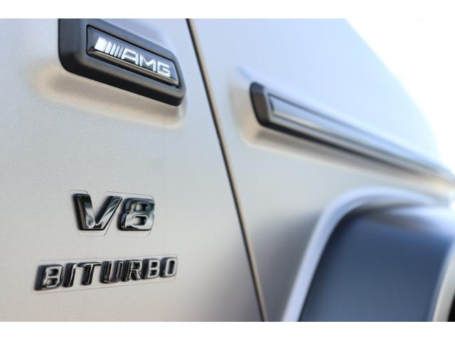 Ｇクラス Ｇ６３　２０ｔｈＡｎｎｉｖｅｒｓａｒｙ／国内１００台限定特別仕様車／左ハンドル／ナイトＰＫＧ／スライディングルーフ／Ｂｕｒｍｅｓｔｅｒサウンド／ＢＲＡＢＵＳマフラー／Ｈｙｐｅｒ　ｆｏｒｇｅｄ２４インチアルミ／（18枚目）