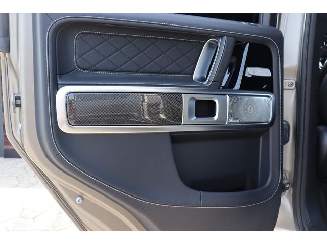 Ｇクラス Ｇ６３　２０ｔｈＡｎｎｉｖｅｒｓａｒｙ／国内１００台限定特別仕様車／左ハンドル／ナイトＰＫＧ／スライディングルーフ／Ｂｕｒｍｅｓｔｅｒサウンド／ＢＲＡＢＵＳマフラー／Ｈｙｐｅｒ　ｆｏｒｇｅｄ２４インチアルミ／（53枚目）