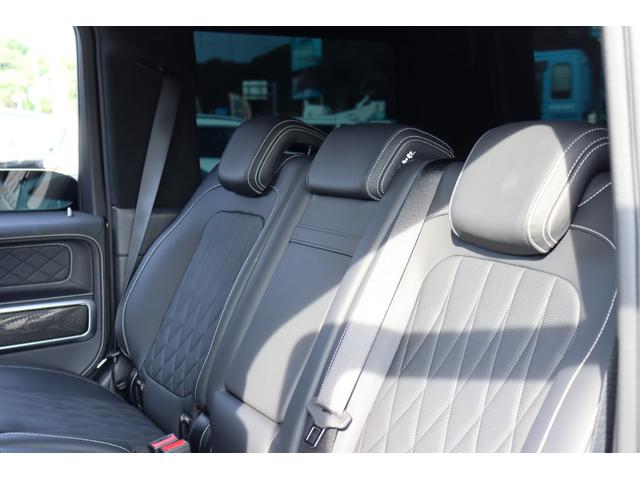 Ｇクラス Ｇ６３　２０ｔｈＡｎｎｉｖｅｒｓａｒｙ／国内１００台限定特別仕様車／左ハンドル／ナイトＰＫＧ／スライディングルーフ／Ｂｕｒｍｅｓｔｅｒサウンド／ＢＲＡＢＵＳマフラー／Ｈｙｐｅｒ　ｆｏｒｇｅｄ２４インチアルミ／（54枚目）