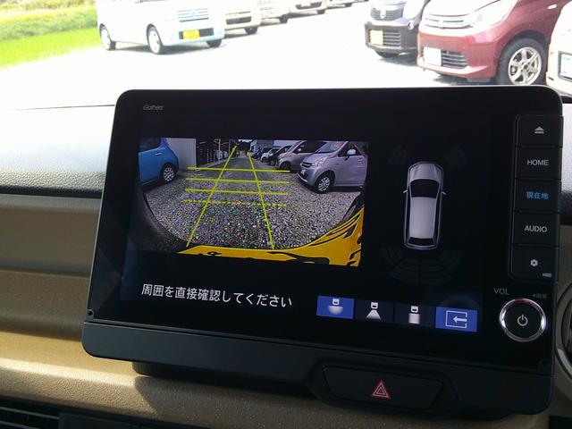 Ｎ－ＢＯＸ 　届出済未使用車　外部保証３年　車検Ｒ１０年８月　新品スタットレスタイヤ付き・純正新品９インチナビ・バックカメラ・左側パワースライドドア・ドアバイザー付き・フロアマット付き（18枚目）