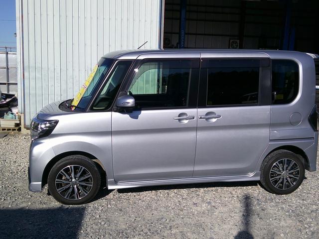 タント カスタムX SAII 新品タイヤ&新品バッテリー付 保証3年 車検2年 修復履歴無し ナビ バックカメラ スマートキー 左側パワースライドドア タイミングチェーン(6枚目)