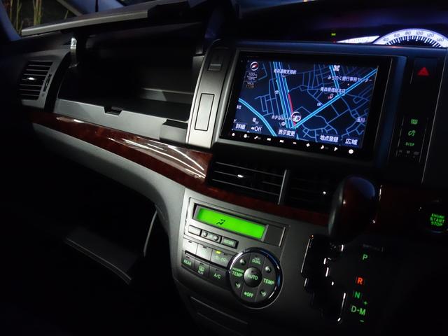 エスティマ 2.4アエラス Gエディション 4WD 両側電動スライドドア バックカメラ 純正HDDナビ フルセグTV CD/DVD再生 ステアリングスイッチ クルーズコントロール MTモード付 切替式4WD ETC スマートキー HID フォグランプ(14枚目)