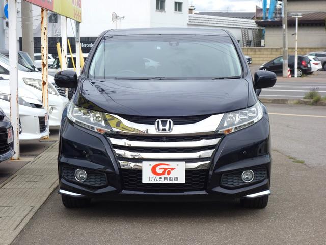 オデッセイ アブソルート・ＥＸ　４ＷＤ　両側電動スライドドア　横滑り防止装置　全方位カメラ　純正メモリーナビ　フルセグＴＶ　ＥＴＣ　アイドリングストップ　クルーズコントロール　パドルシフト　スマートキー　ＬＥＤヘッドライト　フォグランプ（3枚目）